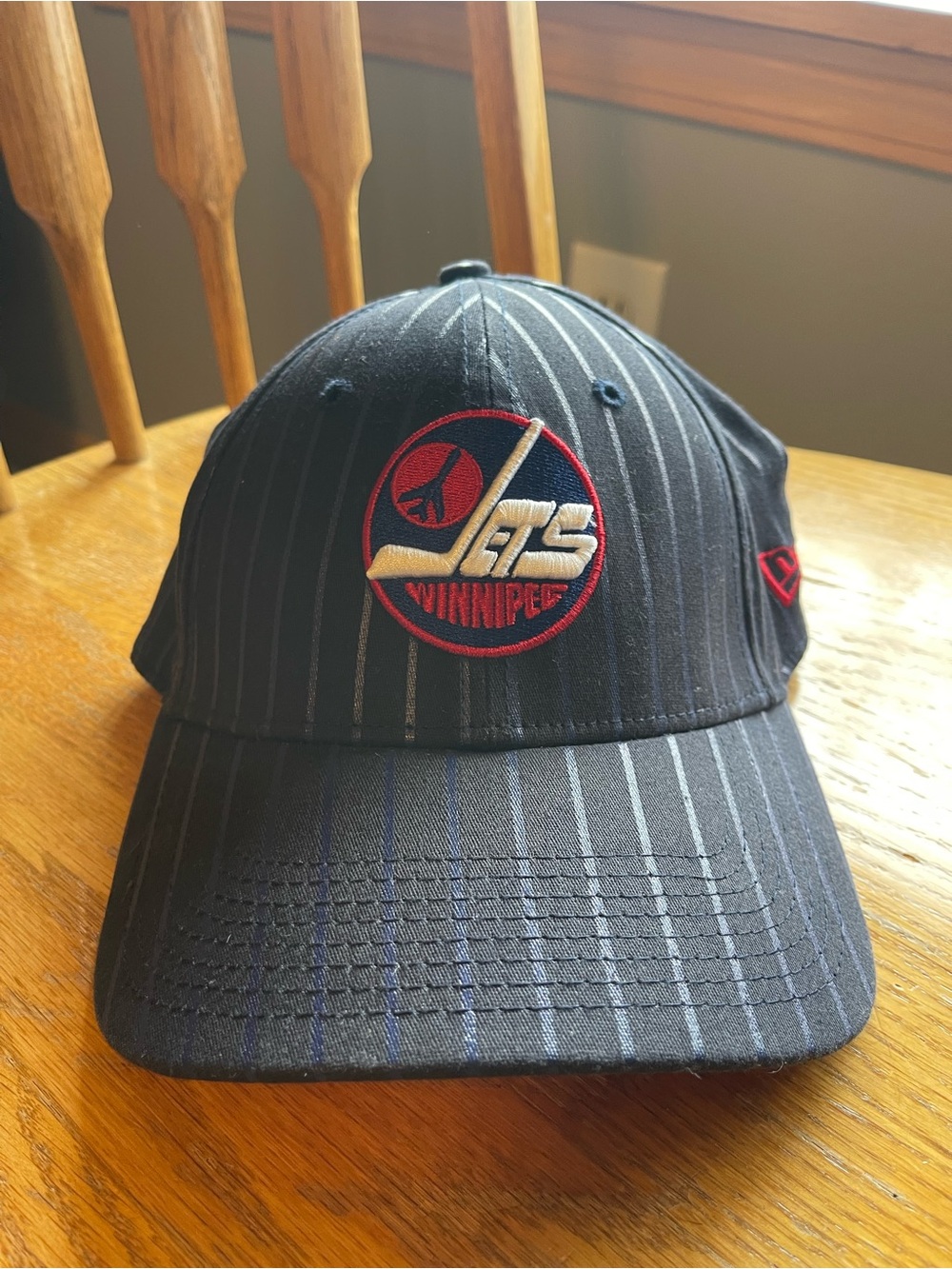 New Era Navy Vintage Hockey Interior Cap